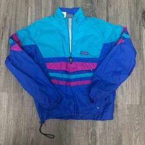 Vintage 80s/90s Hind Blue and Teal Women's Jacket